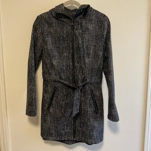 Karl Lagerfeld Full Zip Hooded Coat Size S